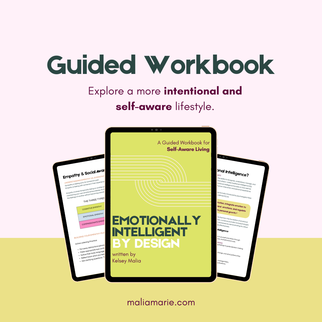 Emotionally Intelligent by Design: A Guided Workbook for Self-Aware Living