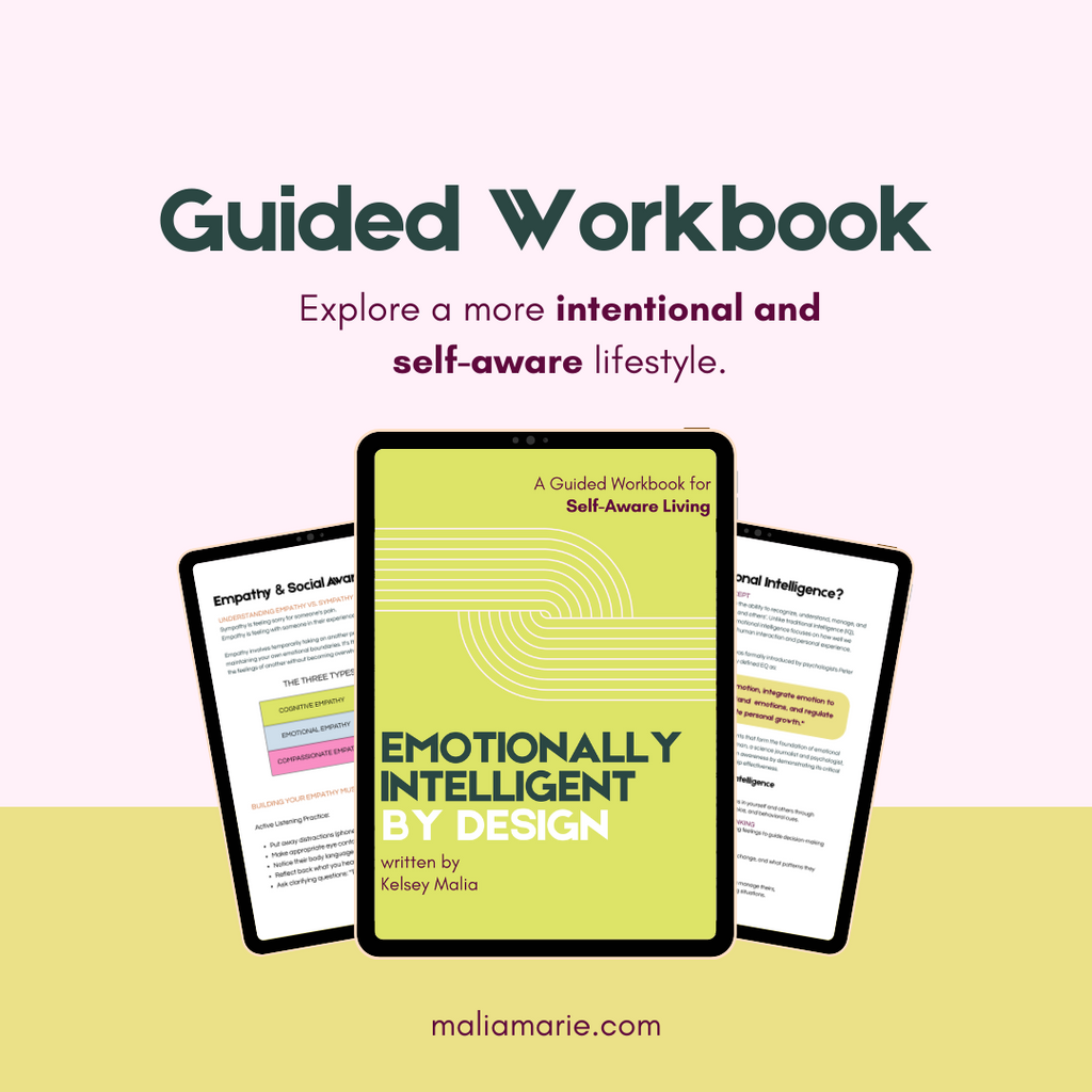 Emotionally Intelligent by Design: A Guided Workbook for Self-Aware Living